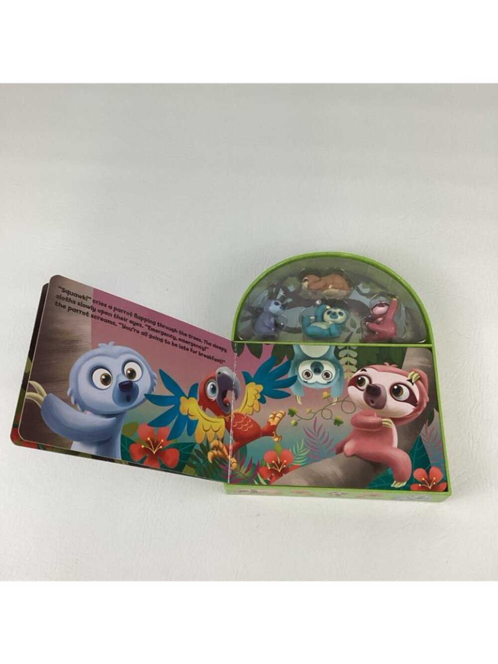 My Mini Busy Books Slow Sleepy Sloths Board Book Figurines Playboard 2021 - Picture 6 of 6